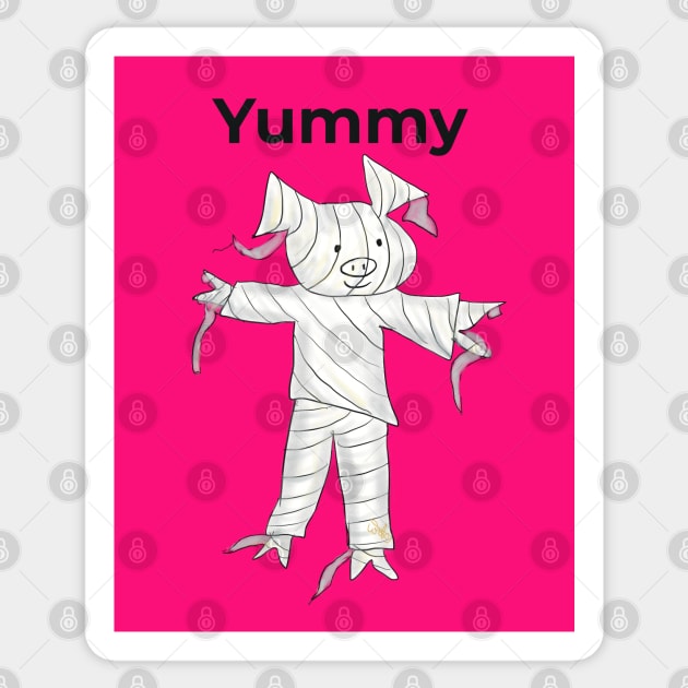 Yummy Mummy! Sticker by PiggingJapan